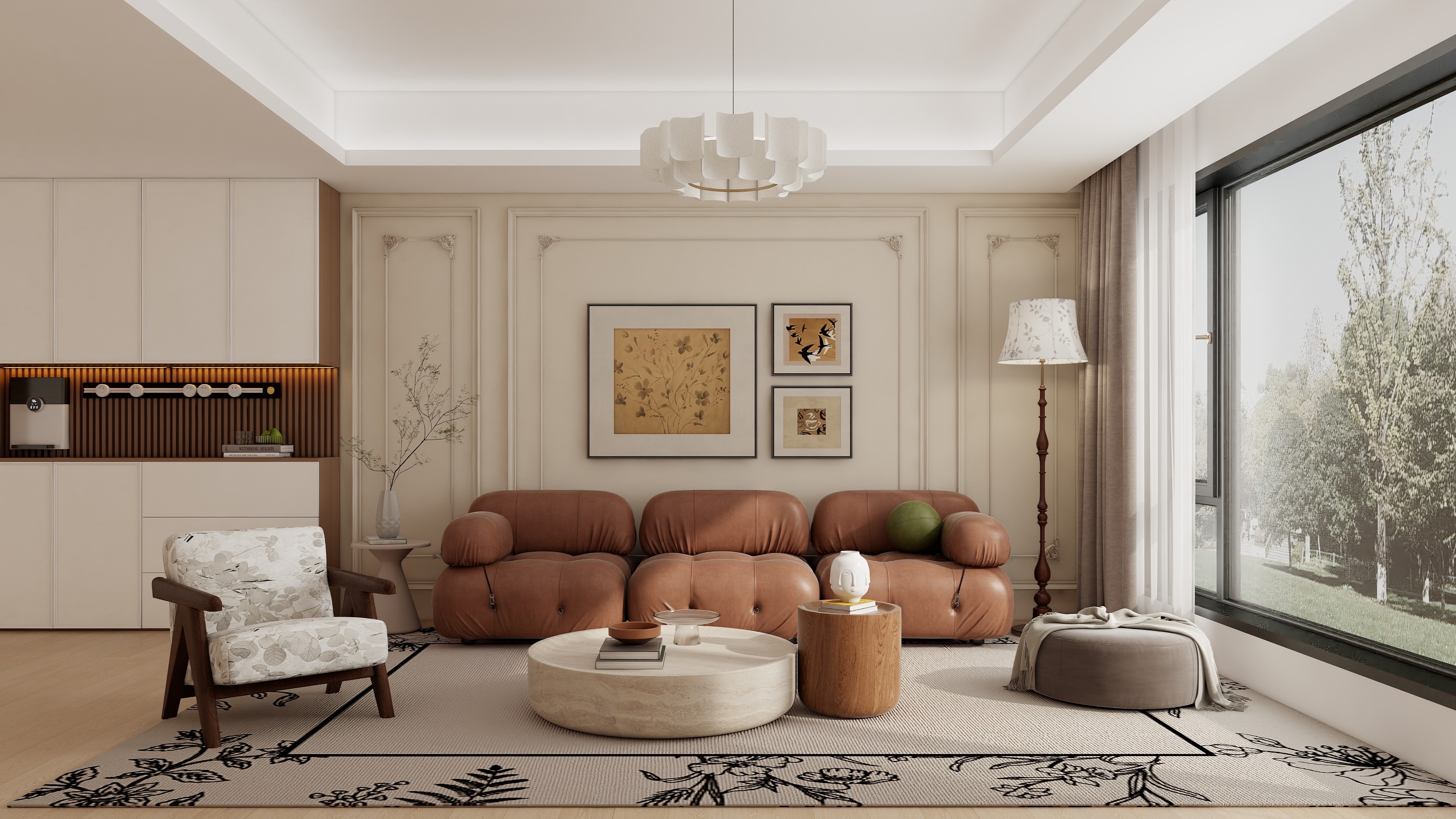 Semi-D · Classic living room design