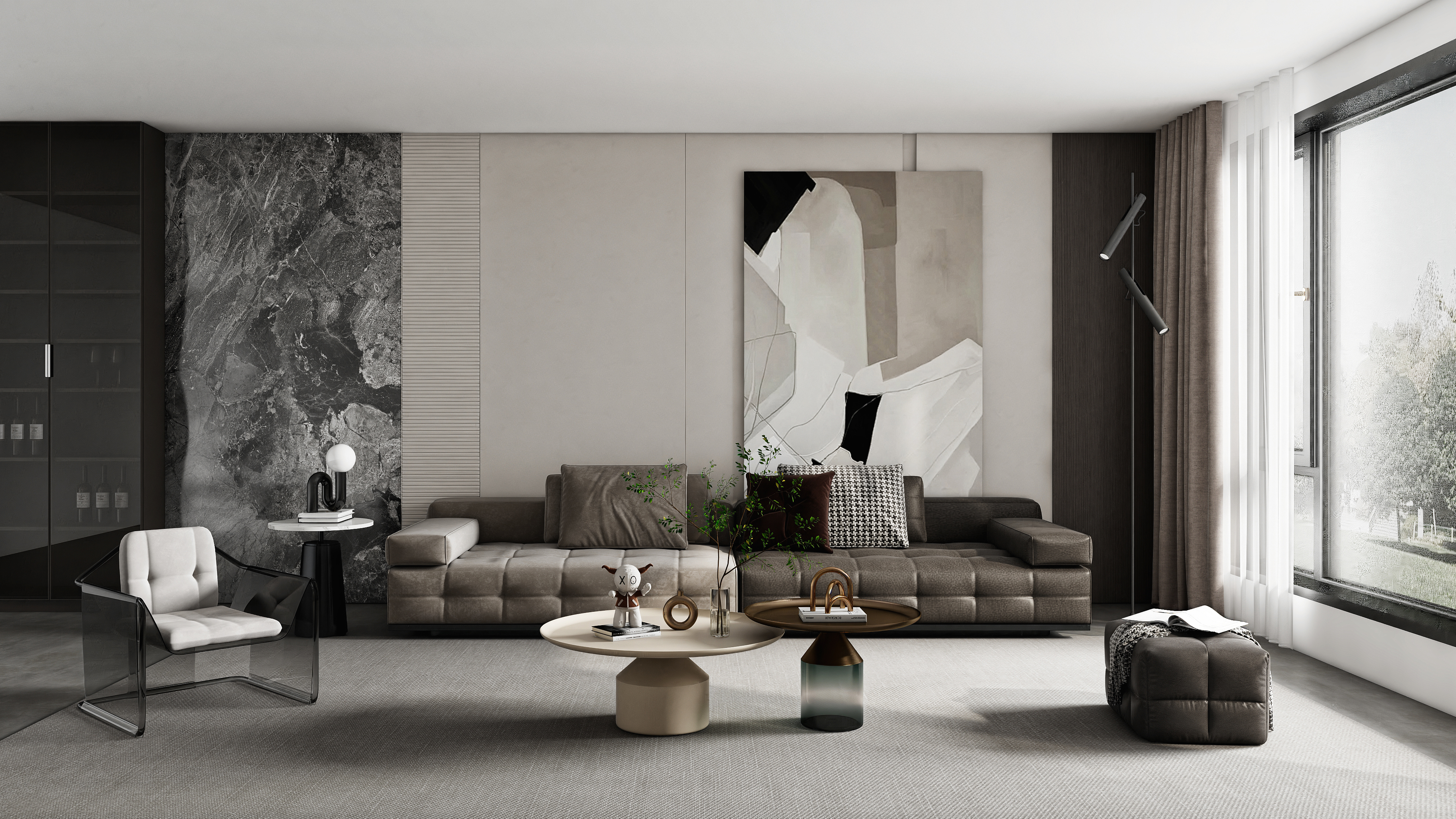 Bungalow · Luxe living room design