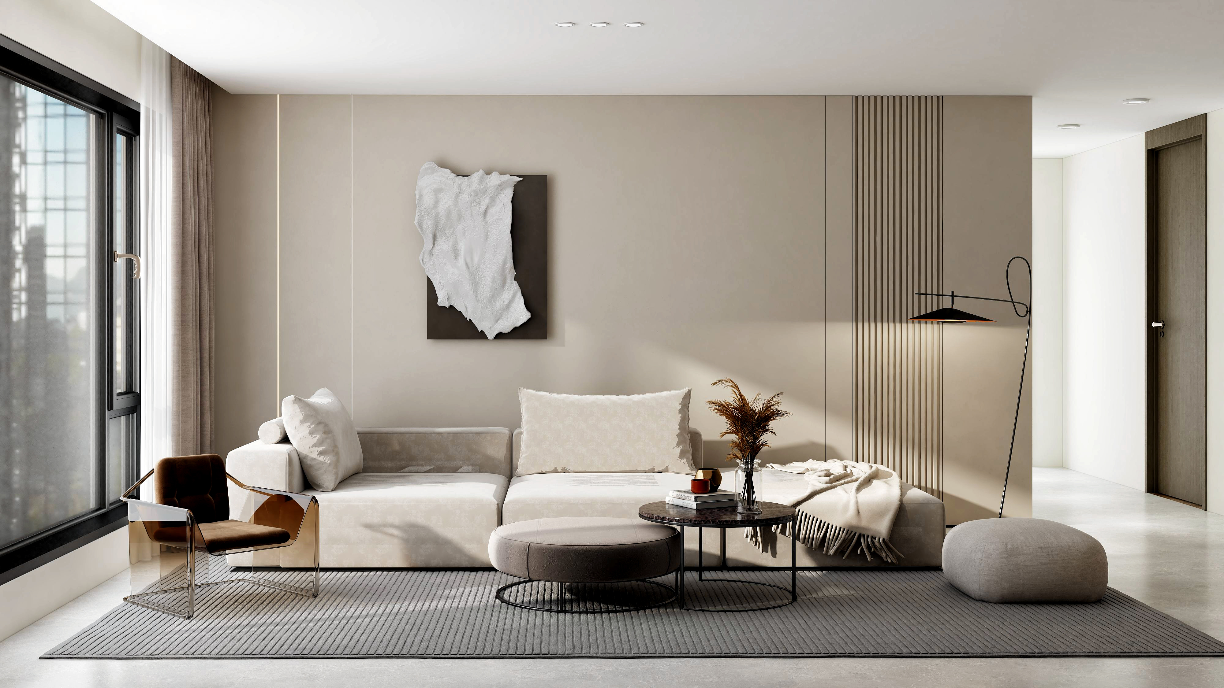 Condo · Minimal living room design