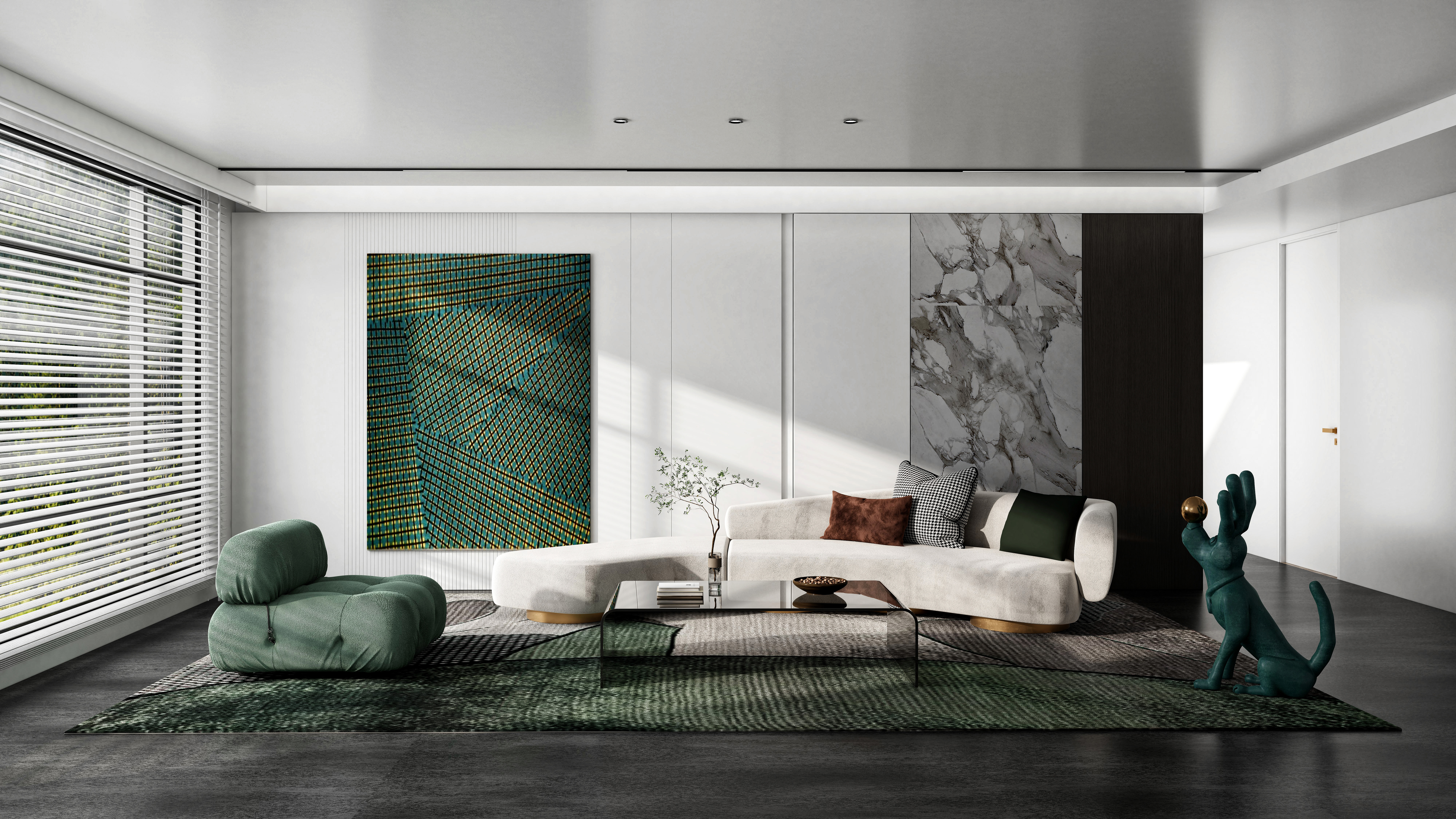 Terrace · Modern living room design
